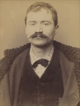 Breiner. Jean-Baptiste. 31 ans, né à Bar sur Aube (Aube). Mécanicien. Anarchiste. 5/3/94., 1894.