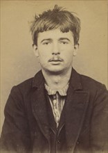 Hervy. Marcel, Noël. 19 ans, né à Paris XVIIIe. Raccommodeur de porcelaine. Anarchiste. 27/10/93. , 1893.