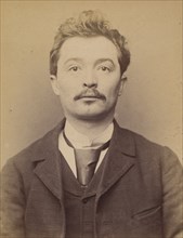 Theuriet. Jean Baptiste. 30 ans, né à Lyon. Gérant-coiffeur. Anarchiste. 2/3/94., 1894.
