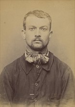 Guerlinger. Pierre. 28 ans, né le 31/5/65 à St-Avold (Moselle). Journalier. Anarchiste. 14/4/94. , 1894.