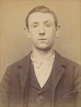 Hettich (ou Hettig). Eugène. 17 ans, né le 6/1/77 à Paris XXe. Cocher. Anarchiste. 16/3/94., 1894.