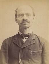 Kilchenstein. Dominique. 48 ans, né à Luneville (Meurthe & Moselle). Marchand au panier. Anarchiste. 23/4/92, 1892.