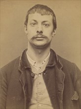 Cler. Henri. 31 ans, né à Paris XIe. ébéniste. Anarchiste. 14/3/94., 1894.