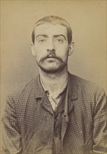 Billot. Jean. 23 ans, né le 23/1/71 à Bourges (Cher). Tireur en barre. Anarchiste. 1/7/94. , 1894.