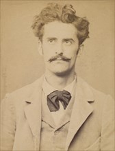 David. Armand, Auguste. 27 ans, né à Gien (Loiret). Faïencier. Anarchiste. 1/3/94., 1894.