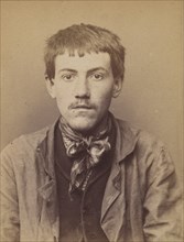 Bissonier. Sébastien. 19 ans, né à St Bonnet (Allier). Journalier. Outrage à la Gendarmerie. 5/3/94. , 1894.