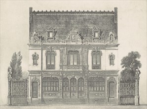 Maison élevée Rue St. Georges par M. Renaud, ca. 1841.