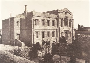 Jérusalem, Chapelle anglaise, 1854.