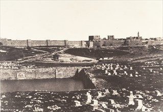 Jérusalem, Birket-Mamillah, 1854.