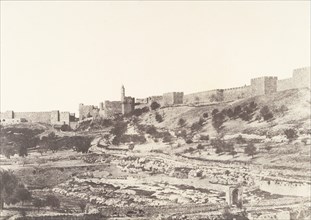Jérusalem, Birket-es-Soutlan, 1854.