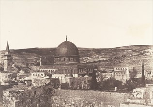 Jérusalem, Mosquée d'Omar, côté ouest, 1854.