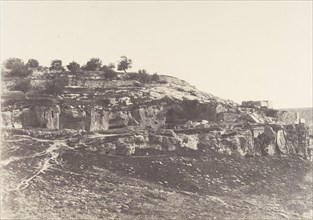 Jérusalem, Village de Siloam, Monolithe de forme égyptienne, 3, 1854.
