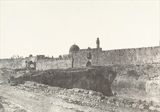 Jérusalem, Birket-Hammam-Setty-Mariam, 1854.