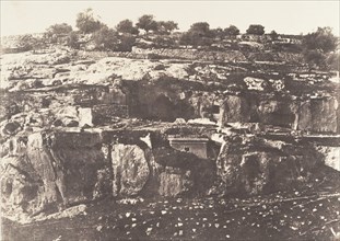 Jérusalem, Village de Siloam, Monolithe de forme égyptienne, 2, 1854.