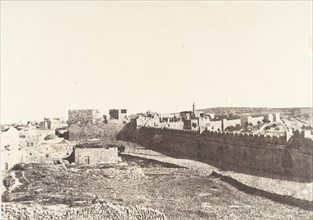 Jérusalem, Forteresse de Sion, 1854.