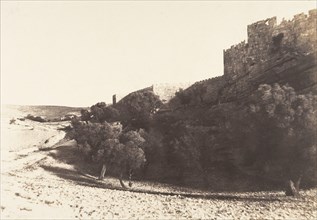 Jérusalem, Côté Nord de Jérusalem, 1854.