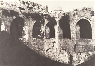 Jérusalem, Sainte-Marie-la-Grande, Cloitre, 1854.