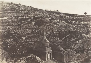 Jérusalem, Vallée de Josaphat, Faces Ouest et Nord, 1, 1854.