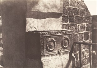 Jérusalem, Sarcophage judaïque, 1854.