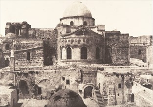 Jérusalem, Saint Sépulcre, abside, 1854.