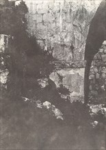 Jérusalem, Arc de l'Ecce-Homo, Détails, 1854.
