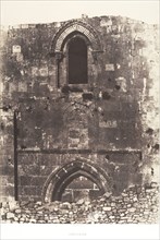 Jérusalem, église Sainte-Anne, Façade, 1854.