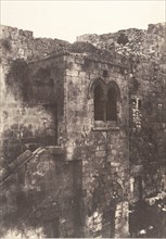 Jérusalem, Escalier arabe de Sainte-Marie-la-Grande, 1854.