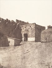 Jérusalem, Porte de David, Intérieur, 1854.