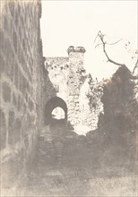 Jérusalem, Via Dolorosa, Reste antique, 1854.