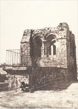 Jérusalem, Saint-Sépulcre, Détails du Clocher, 1854.
