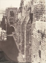 Jérusalem, Saint-Sépulcre, Face Ouest, Rue du Patriarche, 1854.