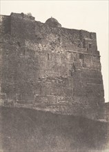 Jérusalem, Enceinte du Temple, Face Sud de l'angle Sud-Est, 1854.