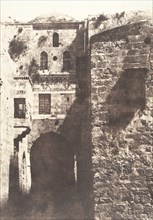 Jérusalem, Maison du mauvais riche, 1854.