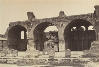 [Basilica of Maxentius and Constantine, Rome], ca. 1861.