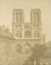 Notre Dame, Paris, 1850s.