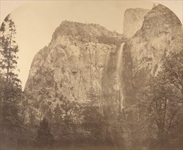 Pohono, Bridal Veil, 900 Feet, Yosemite, 1861.