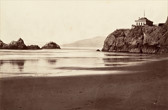 Cliff House and Seal Rock, 1868-69, printed ca. 1876.