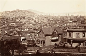 San Francisco, from Rincon Hill, 1864, printed ca. 1876.