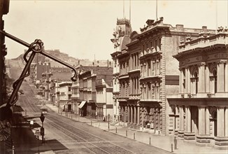 North Side of California Street, 1864, printed ca. 1876.