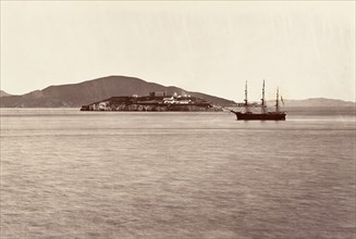 Alcatraz Island, San Francisco, 1868-69, printed ca. 1876.