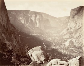 Yosemite Valley from Union Point, ca. 1872, printed ca. 1876.