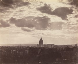 [Cloud Study over Paris], 1850s.