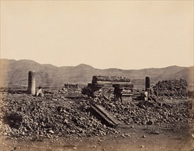 Second Palace at Mitla, Mexico., February 1860.