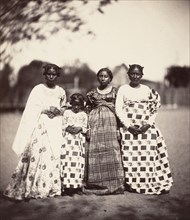 Femmes Betsimisaraka, Madagascar, 1863.