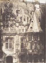 Fragment du Palais de Justice, Rouen, 1852-54.