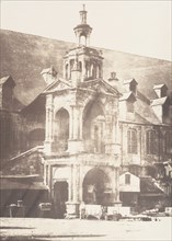 Escalier de la Basse Vieille Cour, Rouen, 1852-54.