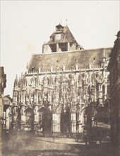 Cathédrale de Louviers, vue générale, 1852-54.