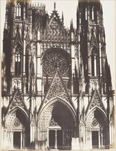 Portail de Saint-Ouen, Rouen, 1852-54.