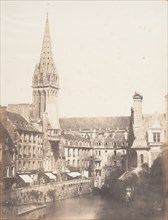 Rue des Petits Murs, Caen, 1852-54.