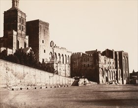 Avignon, Palais des Papes, 1859 or after.